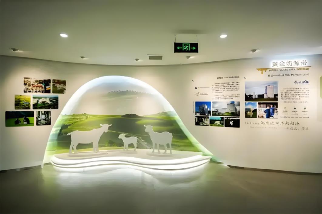 食品行業(yè)展廳效果圖-多加多集團企業(yè)展廳設(shè)計